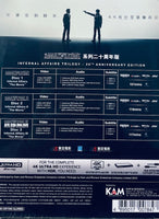 Infernal Affairs Trilogy 無間道系列二十週年版  (3 DISCS) 4K Ultra HD (Region A)
