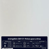 EVANGELION 3.0+1.11 THRICE UPON A TIME (2 X BLU-RAY) English Subtitles (Region A) Limited Edition