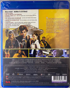 Solo: A Star Wars Story 星際大戰外傳:韓索羅 (2018) BLU-RAY (2D + 3D)(Region Free)