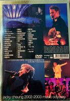 JACKY CHEUNG - 張學友 2002,2003 LIVE ODYSSEY音樂之旅演唱會 (3DVD) REGION FREE
