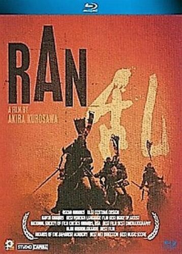 Ran 1985 Akira Kurosawa BLU-RAY with English Subtitles (Region A)