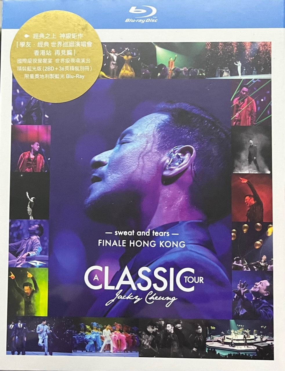 JACKY CHEUNG - 張學友 經典世界巡迴演唱會 LIVE IN HONG KONG ( 2 X BLU-RAY) REGION FREE