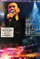 JOE JUNIOR - HERE'S A HEART 42 ANNIVERSARY LIVE KARAOKE (2DVD) REGION FREE
